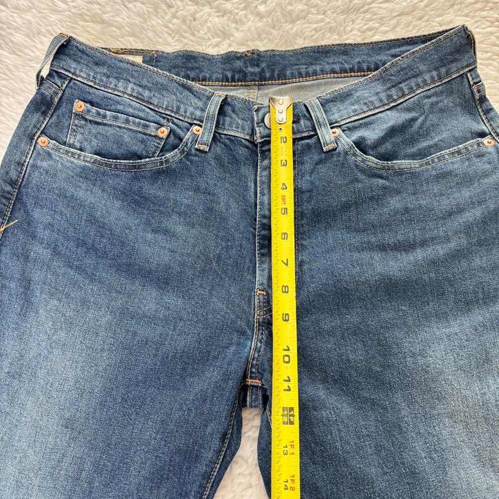Levi's Classic Straight lot 514  Blue Jeans size W34 L32 - Picture 11 of 12